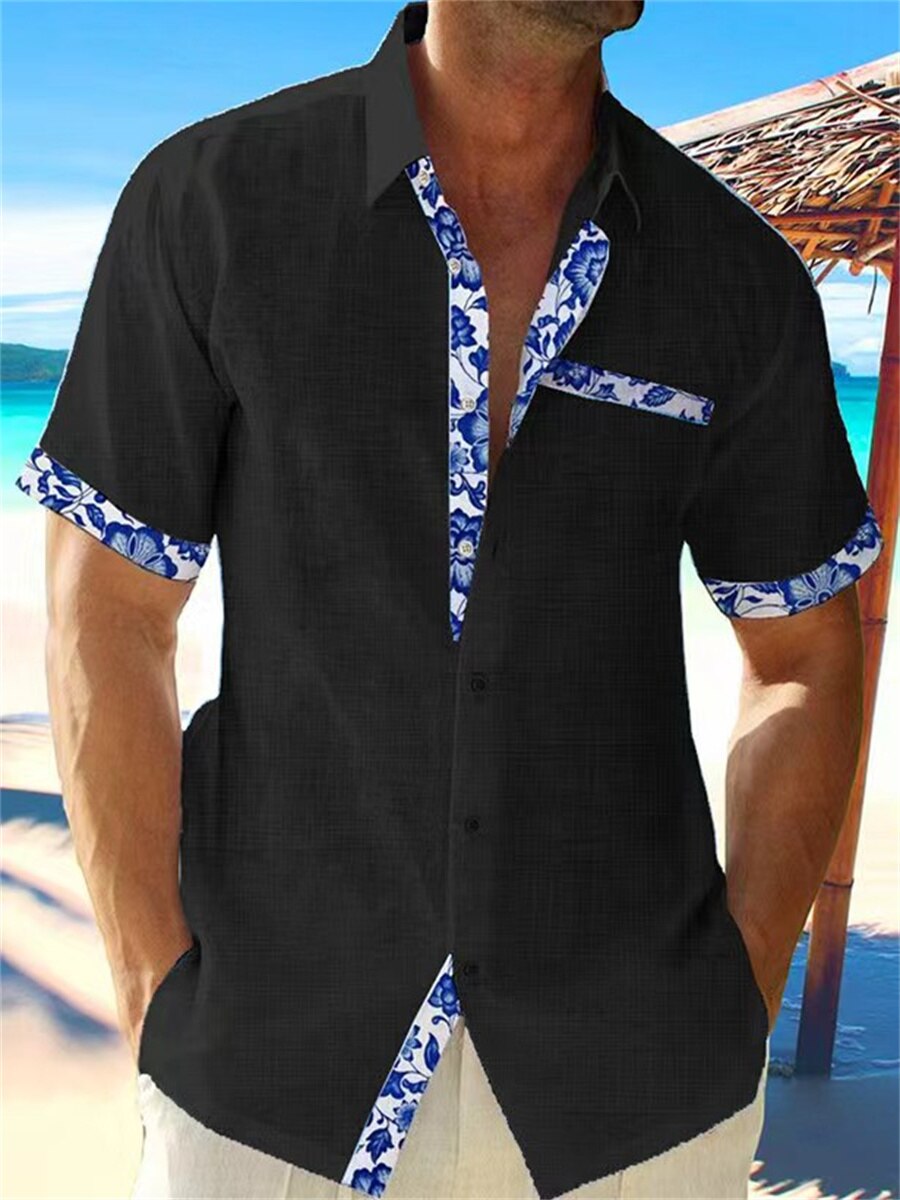 Chemise respirante pour homme - vêtement d'été élégant