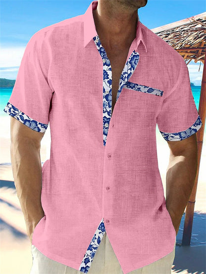 Chemise respirante pour homme - vêtement d'été élégant