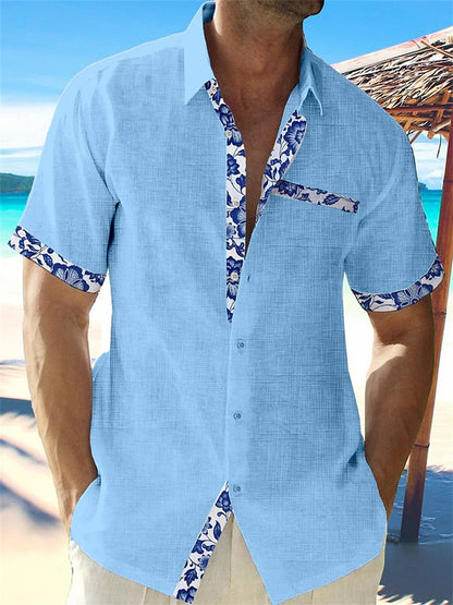 Chemise respirante pour homme - vêtement d'été élégant