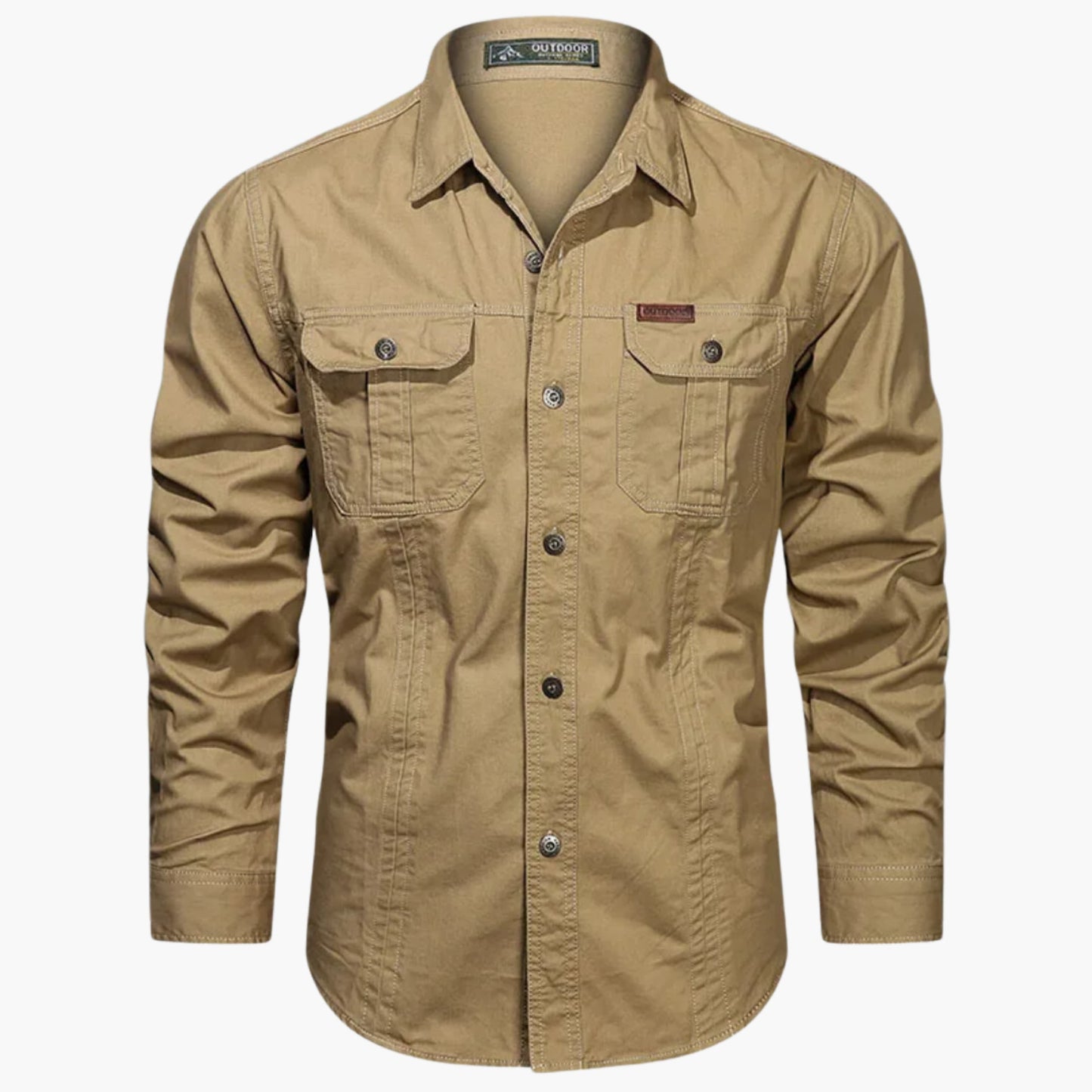 Chemise utilitaire à manches longues pour homme