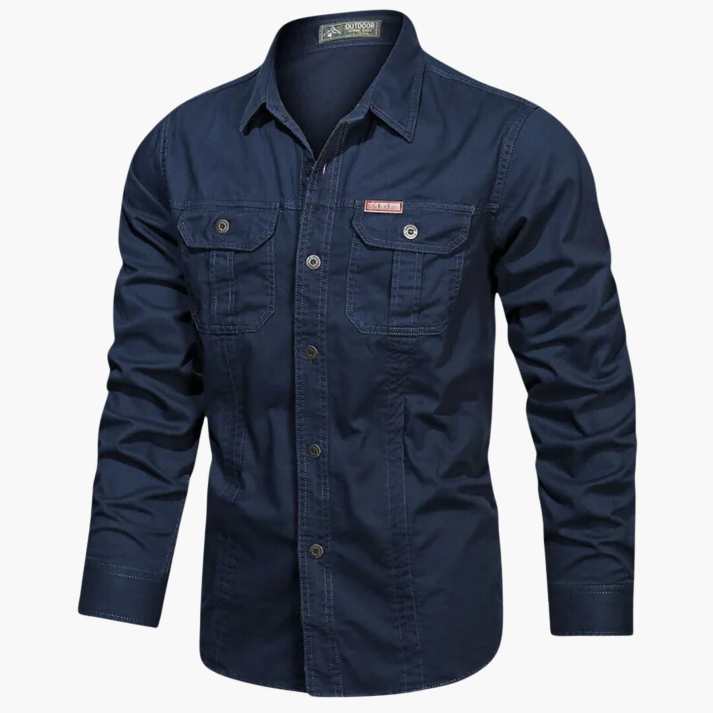Chemise utilitaire à manches longues pour homme