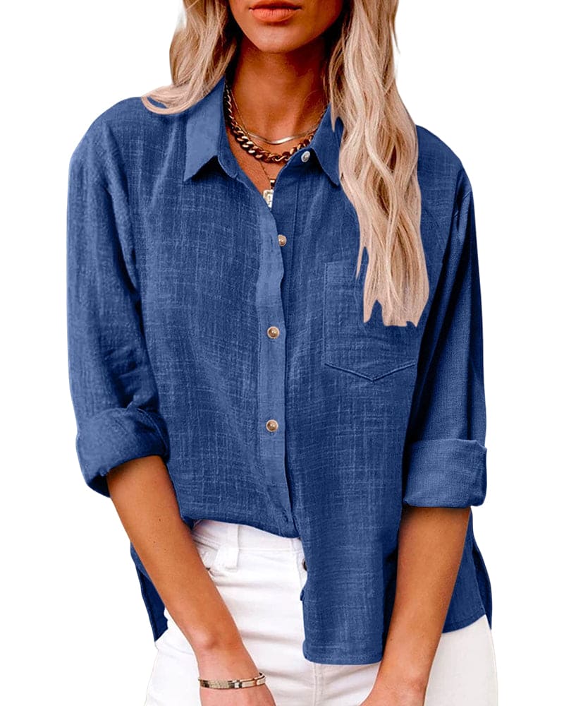 Chemisier boutonné femme
