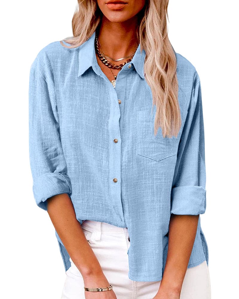 Chemisier boutonné femme