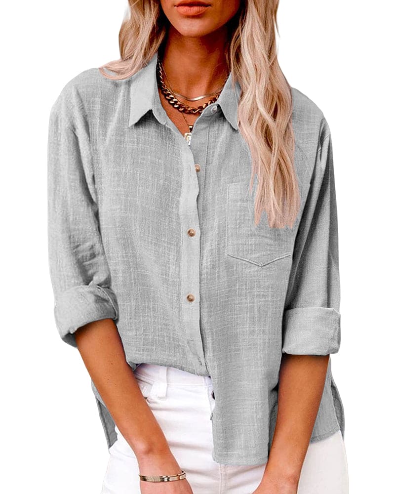 Chemisier boutonné femme