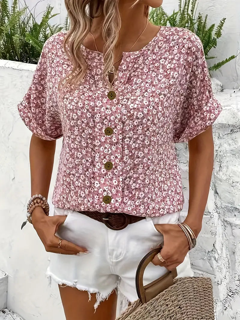 Chemisier boutonné femme