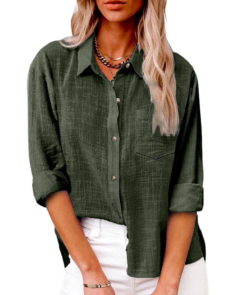 Chemisier boutonné femme