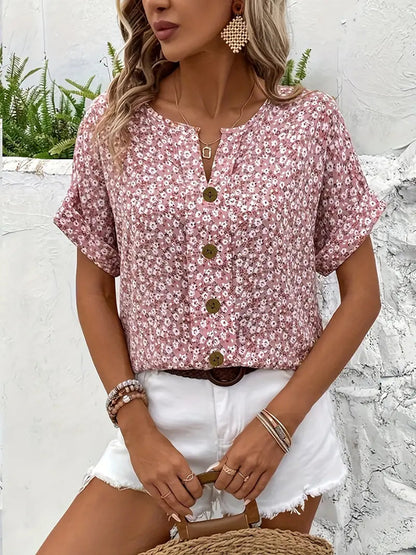 Chemisier boutonné femme