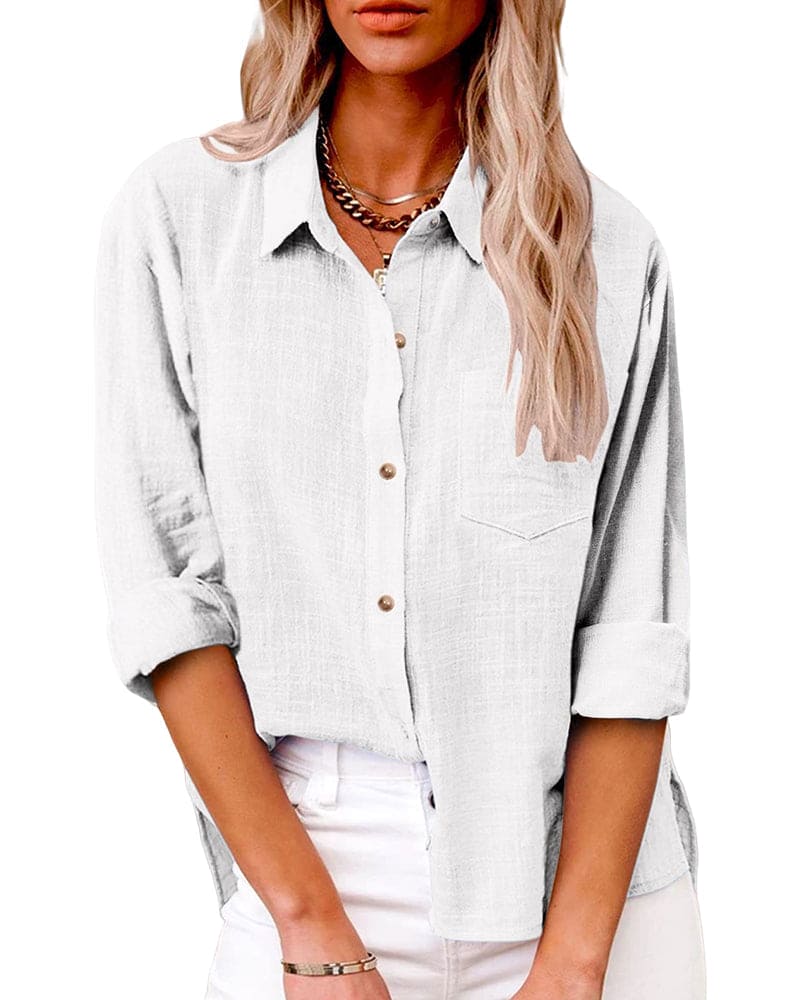 Chemisier boutonné femme