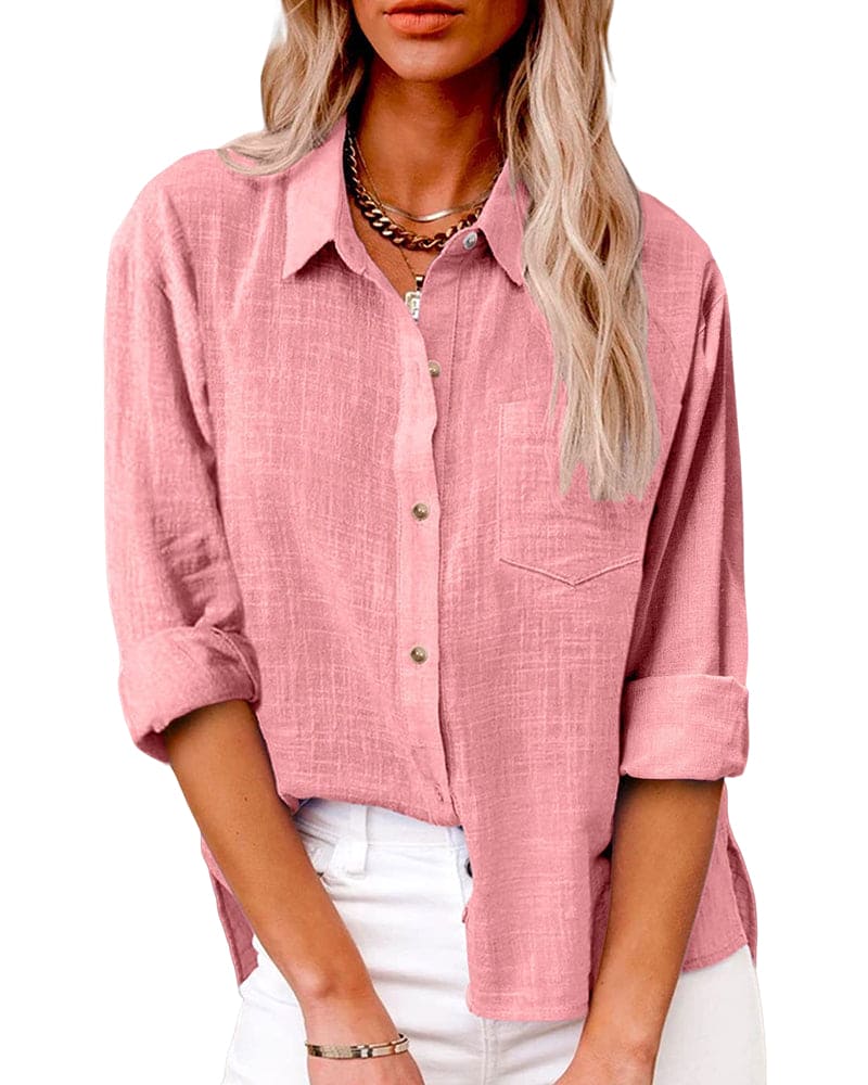 Chemisier boutonné femme