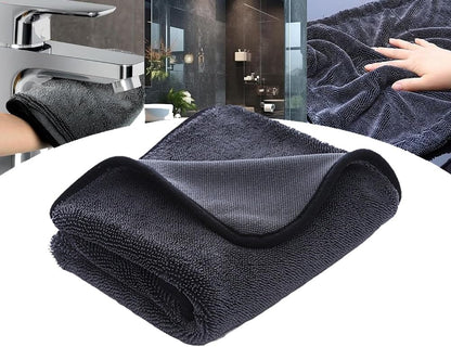 Chiffon en microfibre ultra-absorbant pour un séchage sans traces