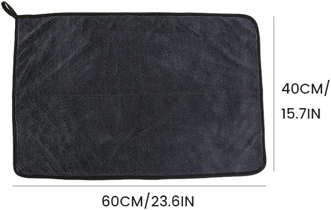 Chiffon en microfibre ultra-absorbant pour un séchage sans traces