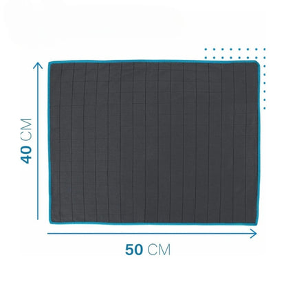 Chiffons en microfibre de carbone – lot de 3, haute absorption et durabilité