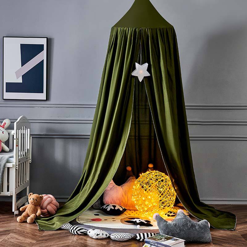 Ciel de lit pour enfant occultant avec blocage de la lumière