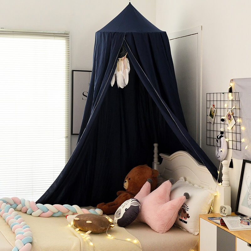 Ciel de lit pour enfant occultant avec blocage de la lumière