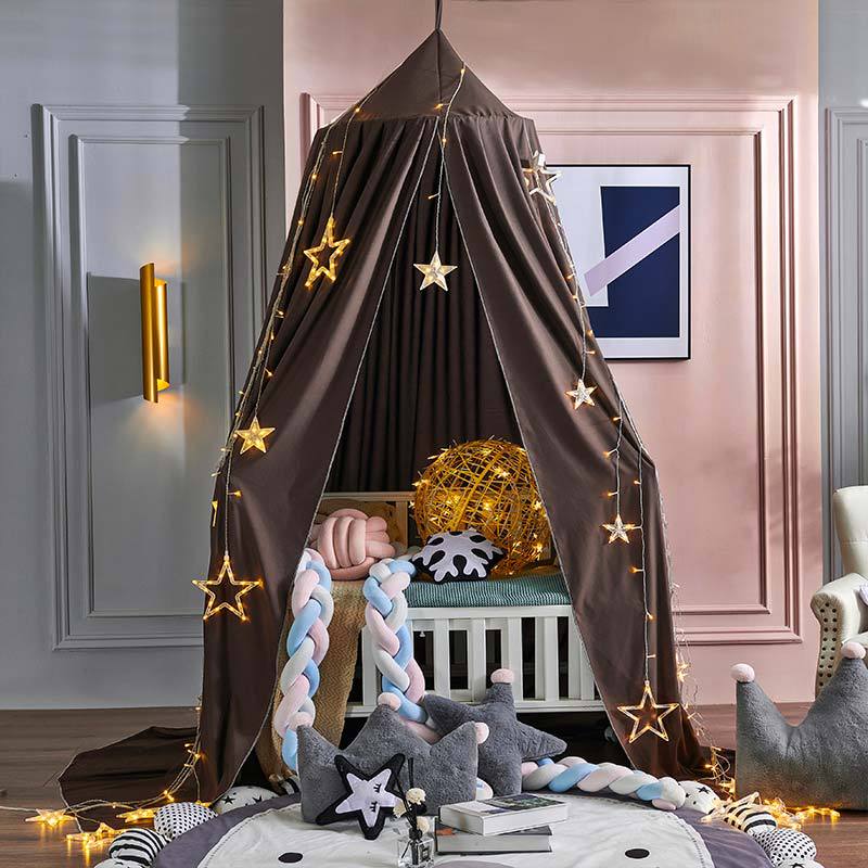 Ciel de lit pour enfant occultant avec blocage de la lumière