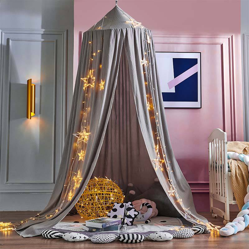 Ciel de lit pour enfant occultant avec blocage de la lumière