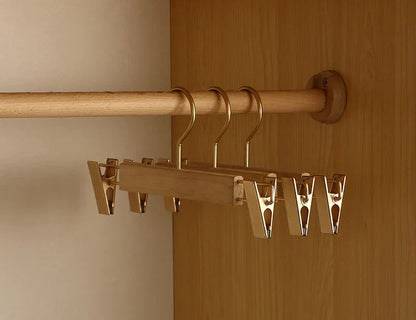 Cintres à épaules larges en bois de camphrier de qualité supérieure pour costumes et manteaux (lot de 2)