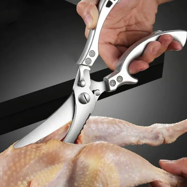 Ciseaux de cuisine ultra résistants – acier inoxydable et coupe sans effort