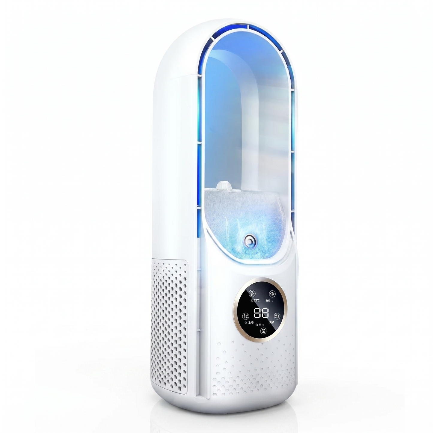 Climatiseur portable 2025 sans pales et silencieux pour la maison et le bureau