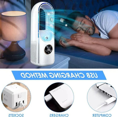 Climatiseur portable sans pales, silencieux