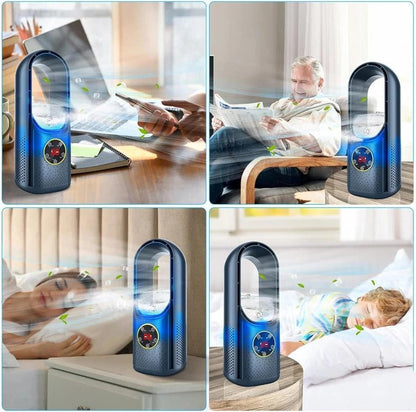 Climatiseur portable silencieux sans pales pour la maison et le bureau