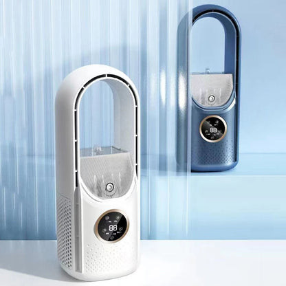 Climatiseur portable USB sans pales – silencieux, compact et écologique – pour le bureau et la maison