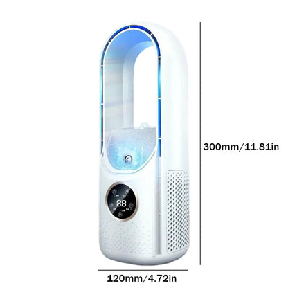 Climatiseur portable USB sans pales – silencieux, compact et écologique – pour le bureau et la maison
