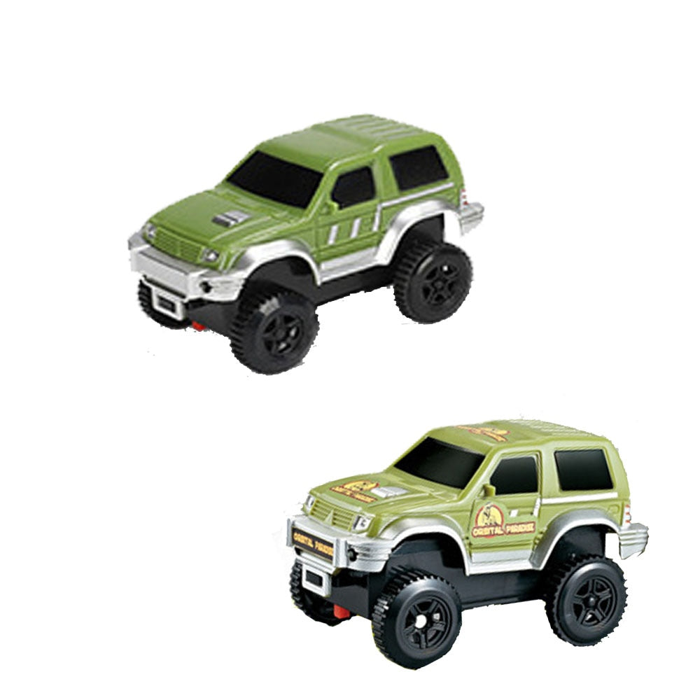 Coffret de jouets dinosaures – circuit d’aventure à 360° avec lumières et sons