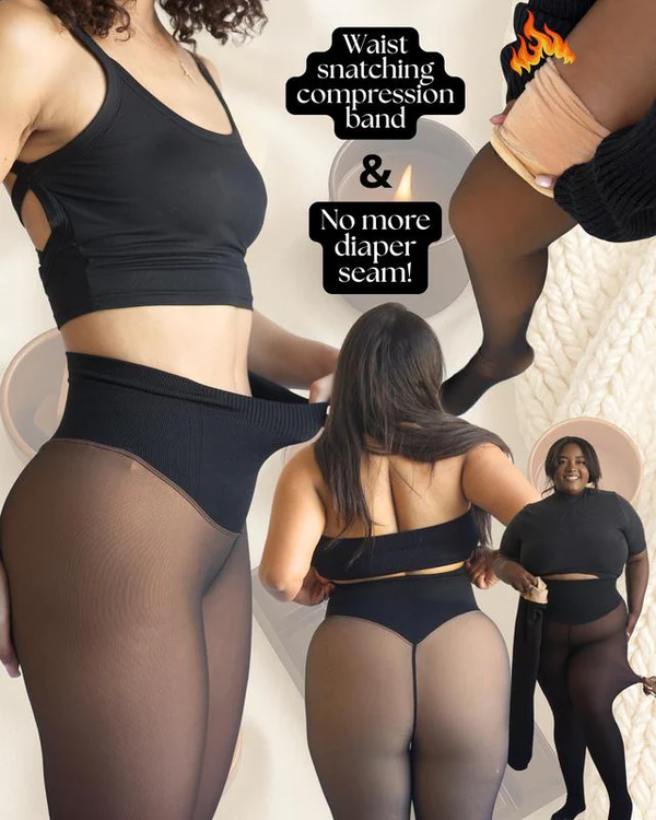 Collants polaires — effet voile, chaleur, maintien gainant