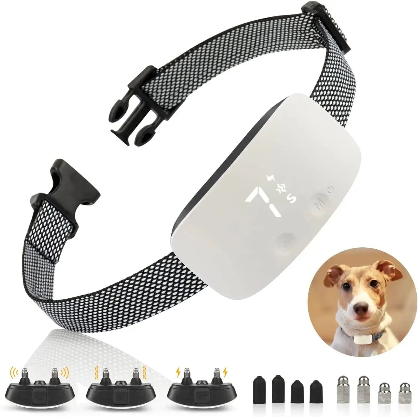 Collier anti-aboiement | rechargeable et étanche