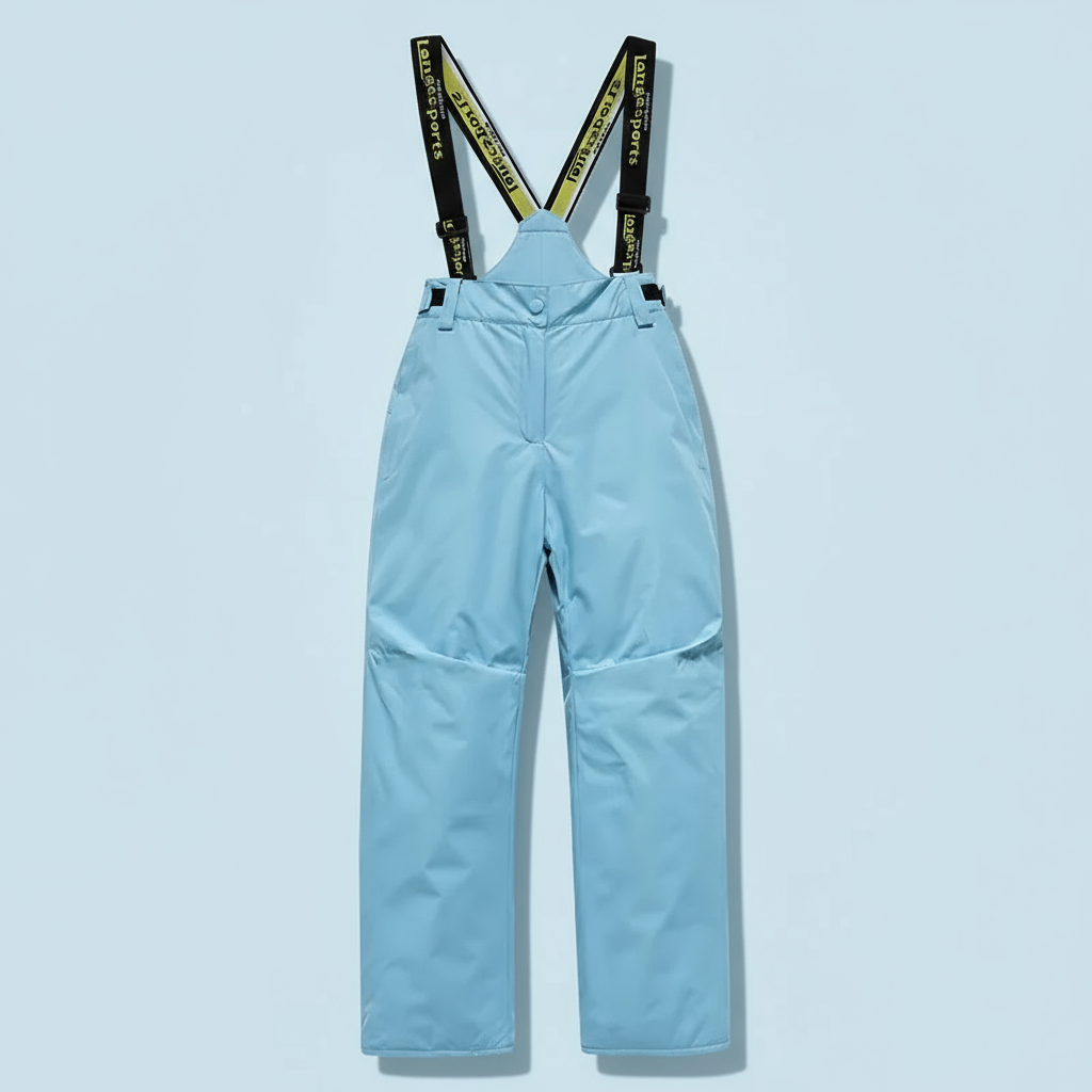Combinaison de ski imperméable thermique doublée en polaire pour enfants