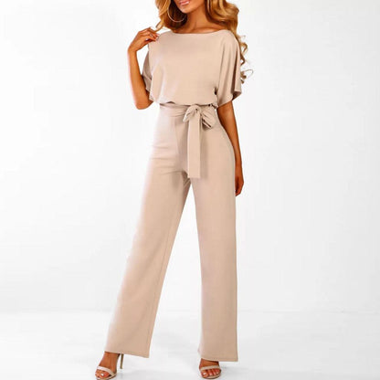 Combinaison femme à jambes larges