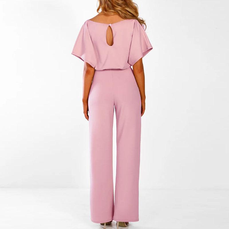 Combinaison femme à jambes larges