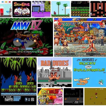 Console rétro – plus de 15 000 jeux classiques, connexion HDMI, manettes sans fil incluses