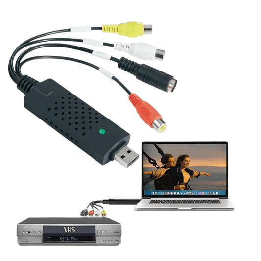 Convertisseur VHS vers numérique avec lecture et capture
