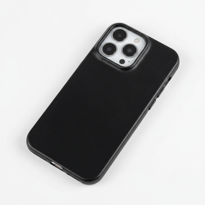 Coque en cuir huilé et ciré - matériau authentique