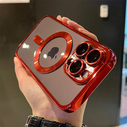 Coque magnétique - souple en plaqué or