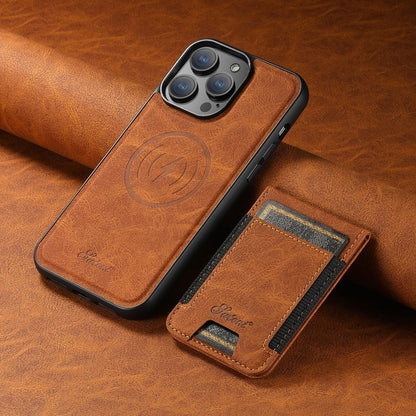 Coque pour téléphone en cuir avec porte-cartes et compatibilité