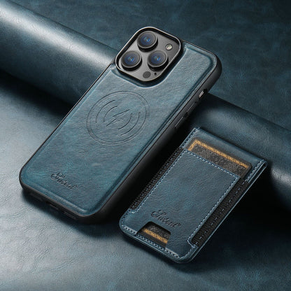 Coque pour téléphone en cuir avec porte-cartes et compatibilité