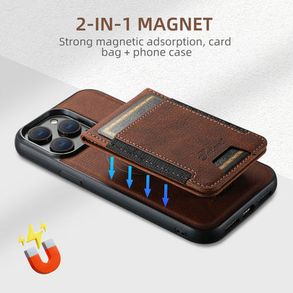 Coque pour téléphone en cuir avec porte-cartes et compatibilité