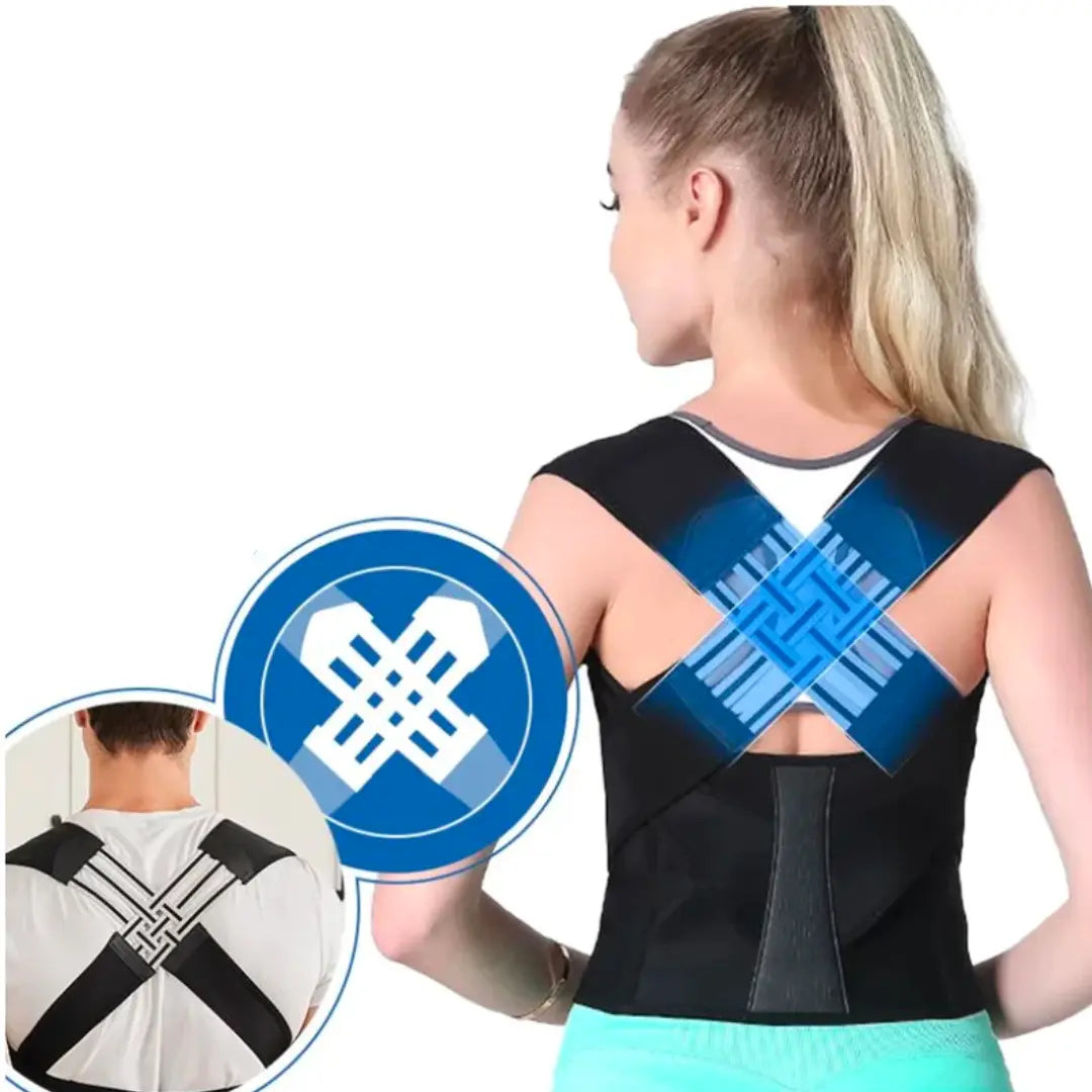 Correcteur de posture cervicale ergonomique et ajustable