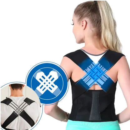 Correcteur de posture cervicale ergonomique et ajustable