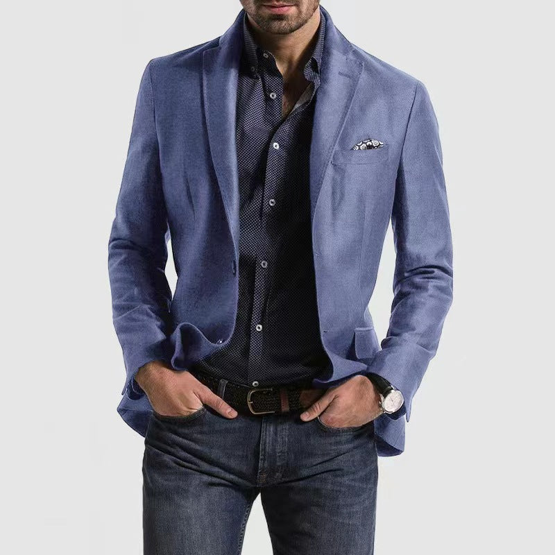 Costume de cérémonie pour homme en laine de haute qualité pour l’automne