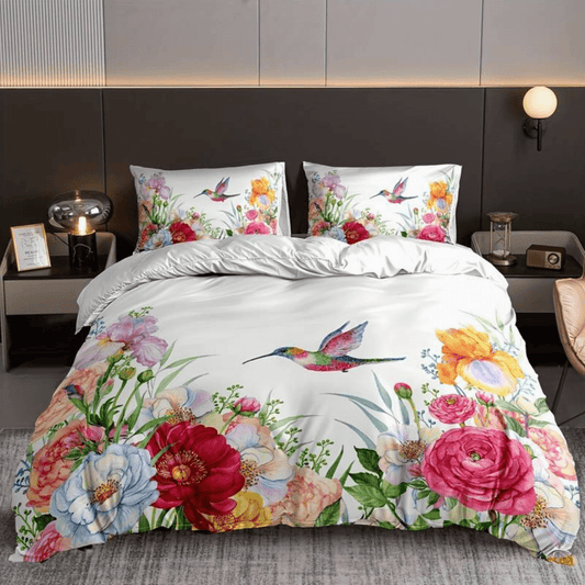 Couette colorée | housse de couette confortable avec taies d’oreiller