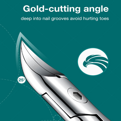 Coupe-ongles ergonomique pour ongles des pieds pour personnes âgées