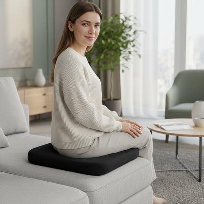 Coussin d’assise ergonomique antidérapant pour un confort d’assise quotidien