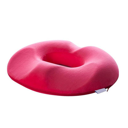 Coussin d’assise ergonomique en forme de beignet pour soulager la pression et offrir un soutien en position assise