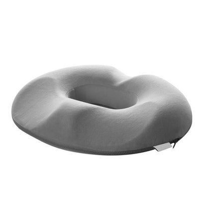 Coussin d’assise ergonomique en forme de beignet pour soulager la pression et offrir un soutien en position assise