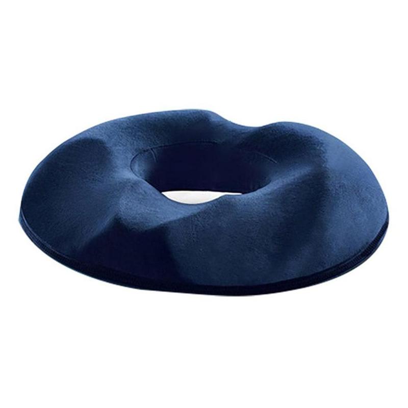 Coussin d’assise ergonomique en forme de beignet pour soulager la pression et offrir un soutien en position assise