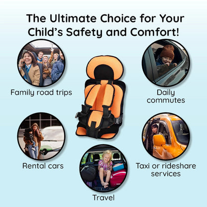 Coussin protecteur de siège auto pour enfant